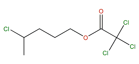 4-Chloropentyl trichloroacetate